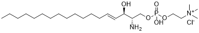 Sphingosine phosphorylcholine 10216-23-6